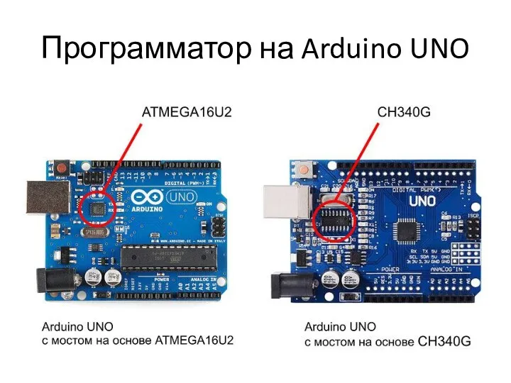 Программатор на Arduino UNO