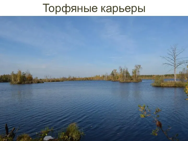 Торфяные карьеры