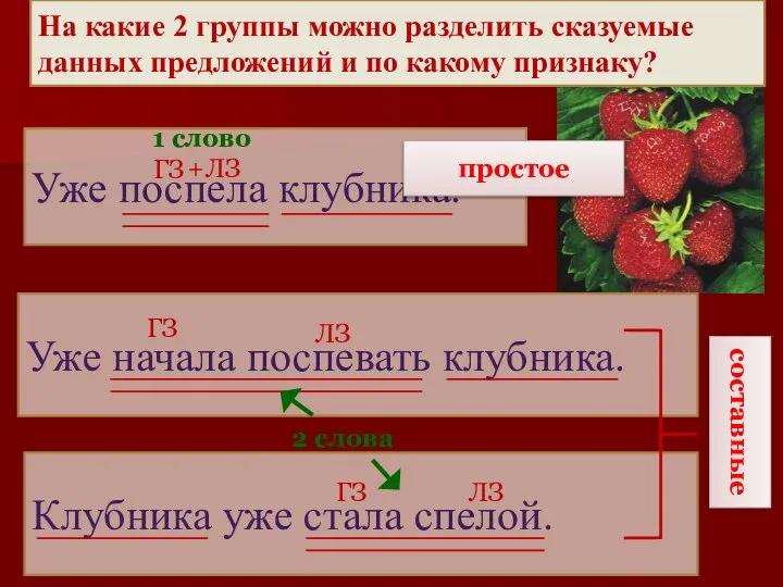 Уже поспела клубника. Уже начала поспевать клубника. Клубника уже стала спелой.