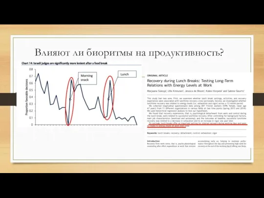 Влияют ли биоритмы на продуктивность?