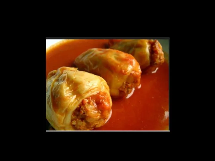Stuffed peppers in tomato juice