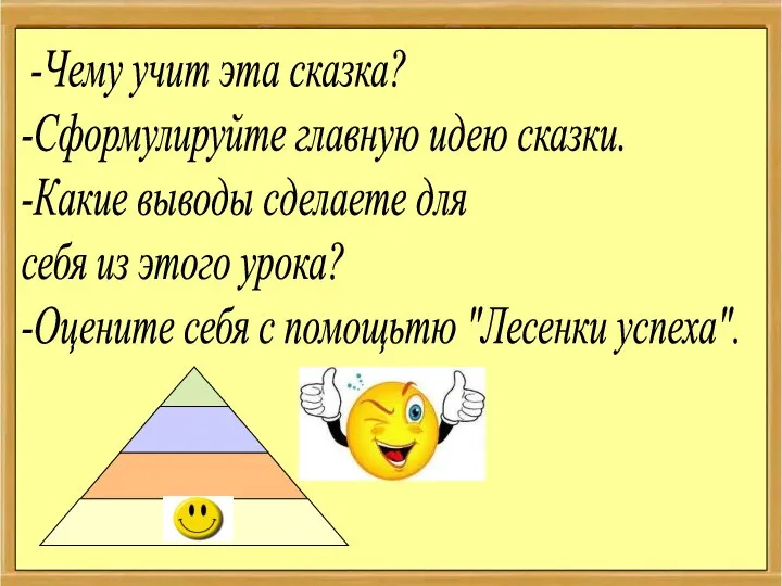 Д.з. –выучить наизусть. Д.з. –выучить наизусть. -Чему учит эта сказка? -Сформулируйте