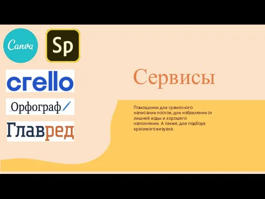 Помощники для грамотного написания постов, для избавления от лишней воды и