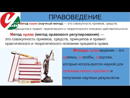 Метод науки (научный метод) — это совокупность приемов, средств, принципов и