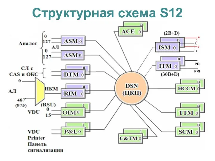 Структурная схема S12