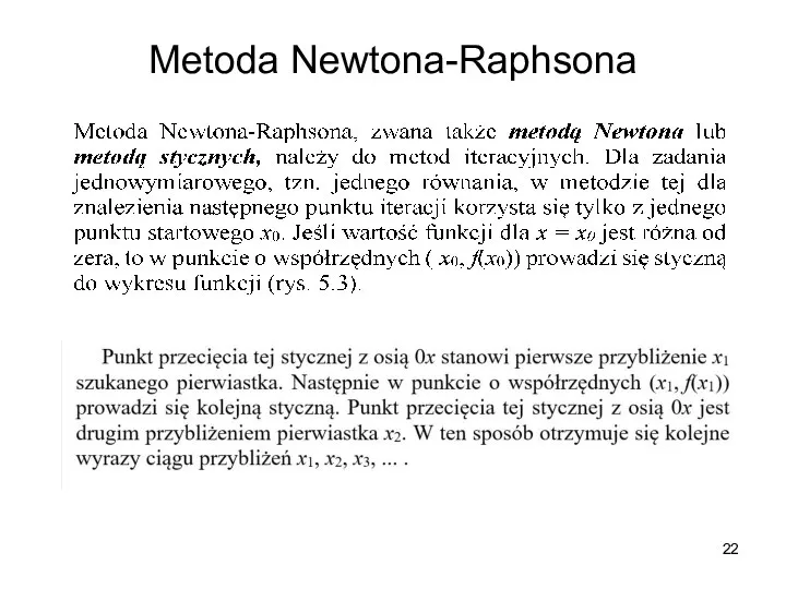 Metoda Newtona-Raphsona