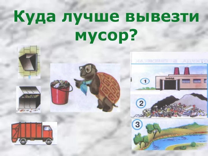 Куда лучше вывезти мусор?