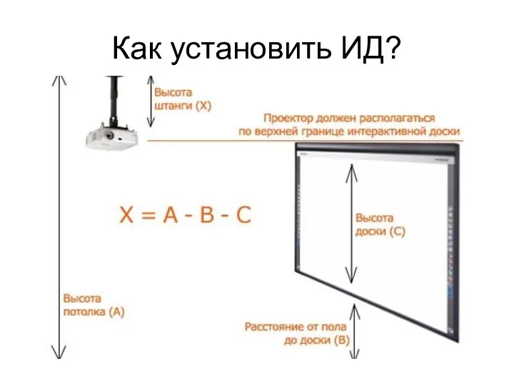 Как установить ИД?