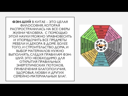 ФЭН-ШУЙ В КИТАЕ – ЭТО ЦЕЛАЯ ФИЛОСОФИЯ, КОТОРАЯ РАСПРОСТРАНИЛАСЬ НА ВСЕ