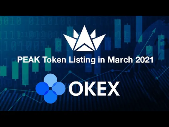 PEAK Token Listing in March 2021