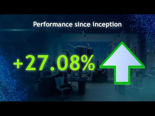 Performance since inception +27.08%