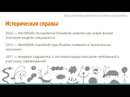 Историческая справка 2022 — WorldSkills Occupational Standards заявлен как новая форма