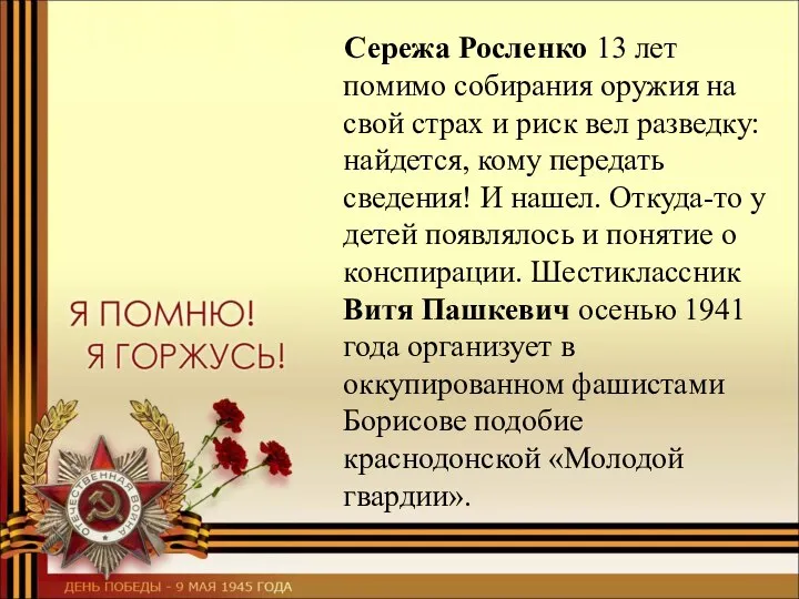 Сережа Росленко 13 лет помимо собирания оружия на свой страх и