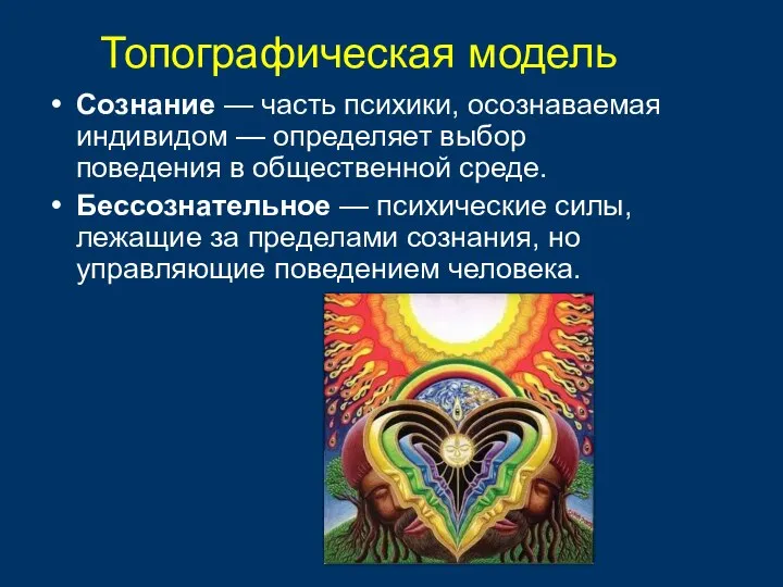 Сознание — часть психики, осознаваемая индивидом — определяет выбор поведения в