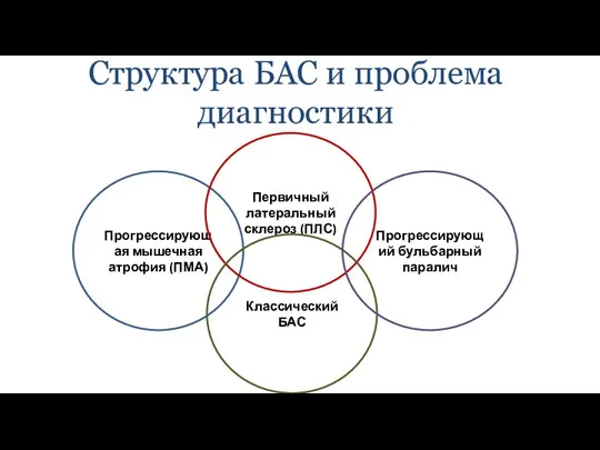 Структура БАС и проблема диагностики