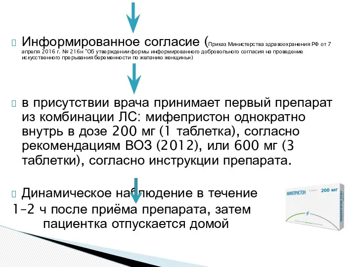 Информированное согласие (Приказ Министерства здравоохранения РФ от 7 апреля 2016 г.