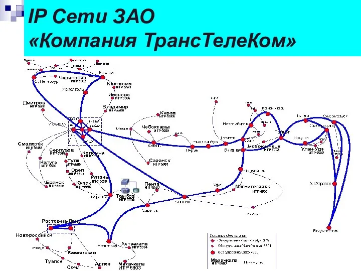 IP Сети ЗАО «Компания ТрансТелеКом»