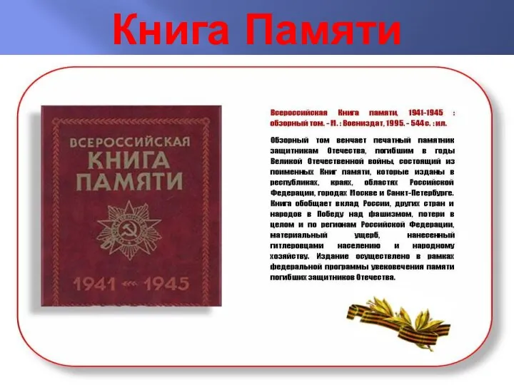 Книга Памяти