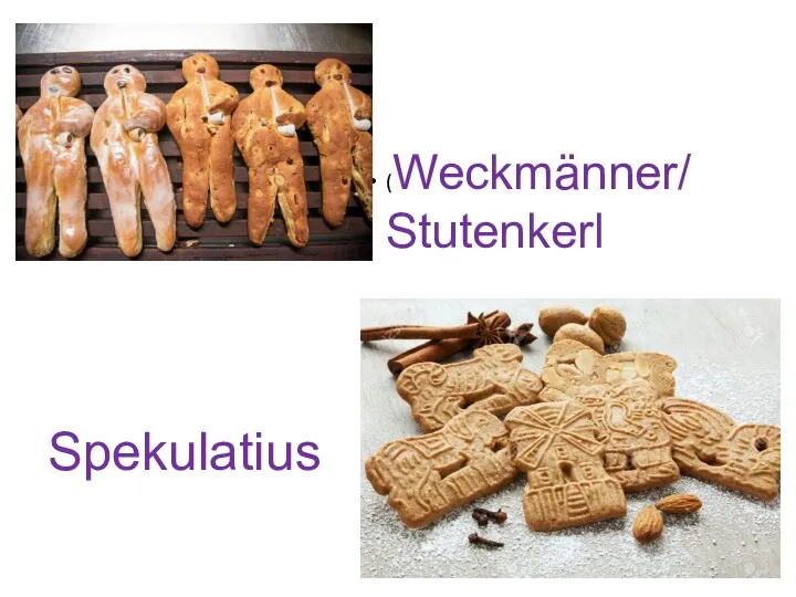 (Weckmänner/ Stutenkerl Spekulatius