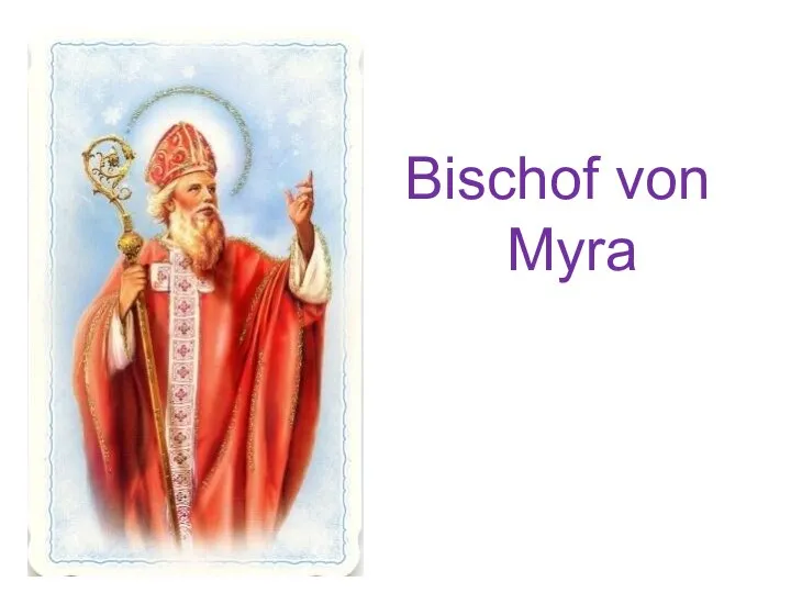 Bischof von Myra