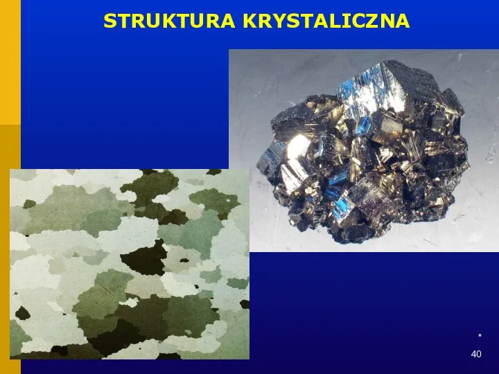 * STRUKTURA KRYSTALICZNA