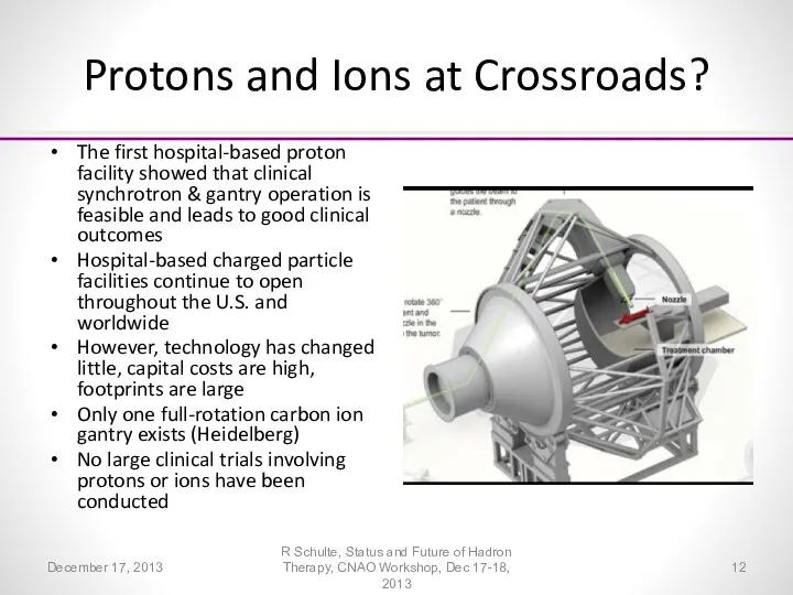 Protons and Ions at Crossroads? The first hospital-based proton facility showed