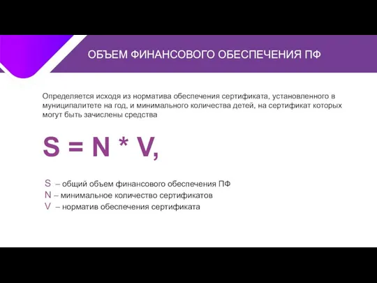 Определяется исходя из норматива обеспечения сертификата, установленного в муниципалитете на год,