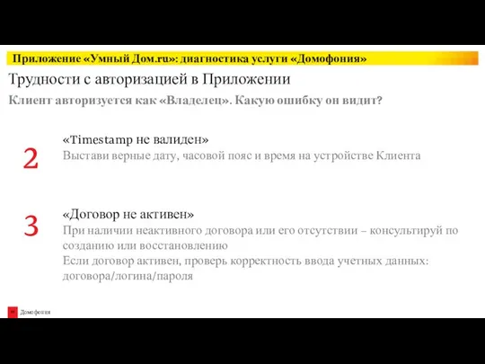 Трудности с авторизацией в Приложении Клиент авторизуется как «Владелец». Какую ошибку