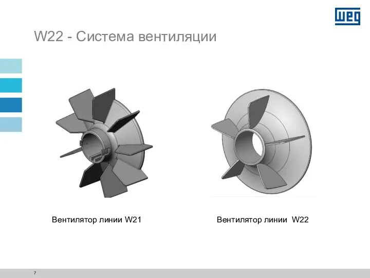 W22 - Система вентиляции Вентилятор линии W21 Вентилятор линии W22