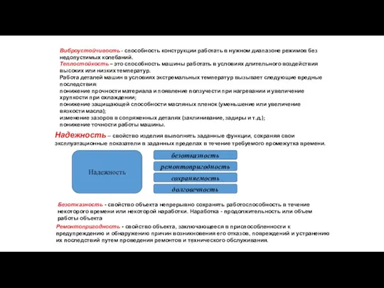 Виброустойчивость - способность конструкции работать в нужном диапазоне режимов без недопустимых