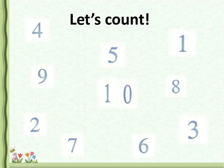 Let’s count!