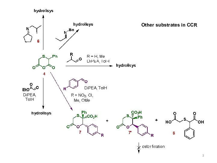 Other substrates in CCR