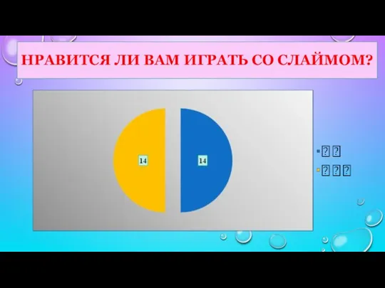 НРАВИТСЯ ЛИ ВАМ ИГРАТЬ СО СЛАЙМОМ?