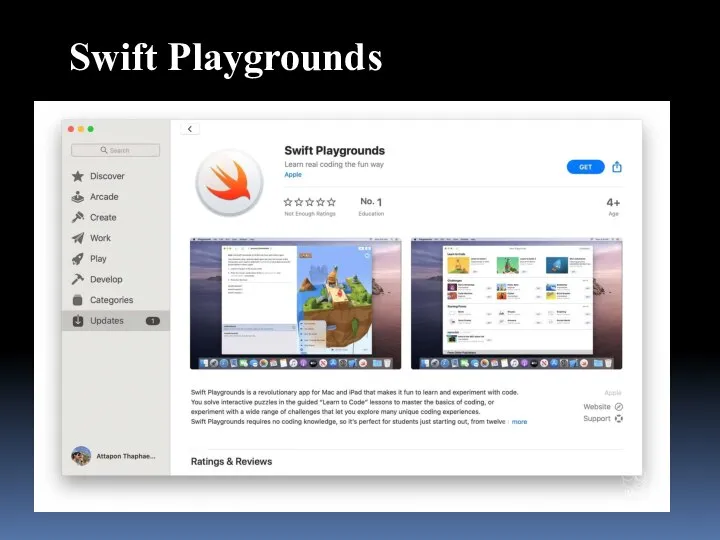 Swift Playgrounds