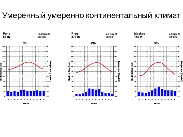 Умеренный умеренно континентальный климат