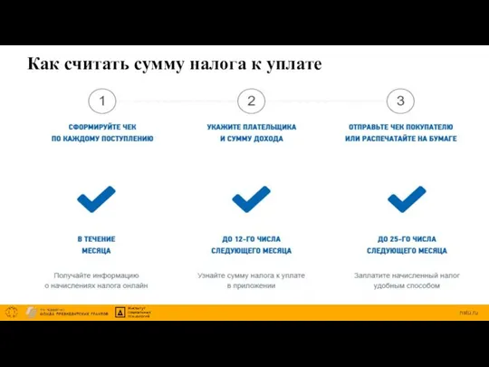Как считать сумму налога к уплате