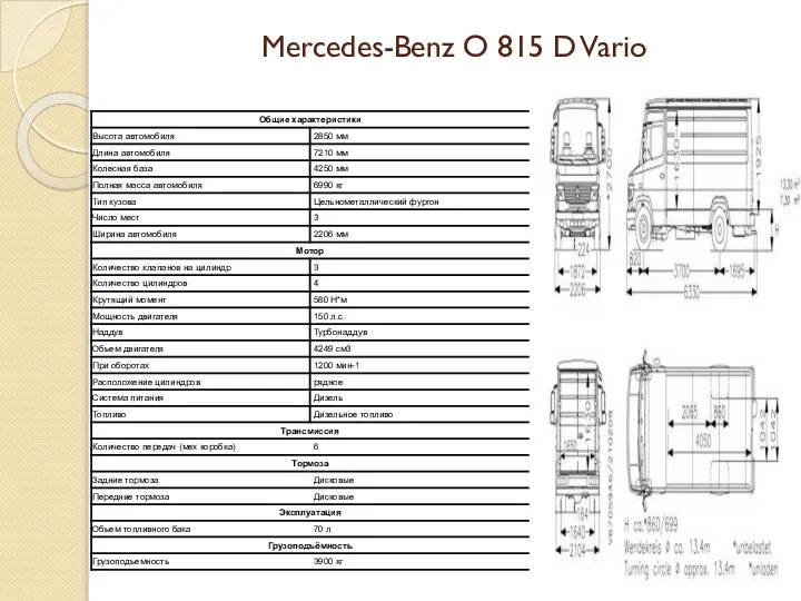 Mercedes-Benz O 815 D Vario