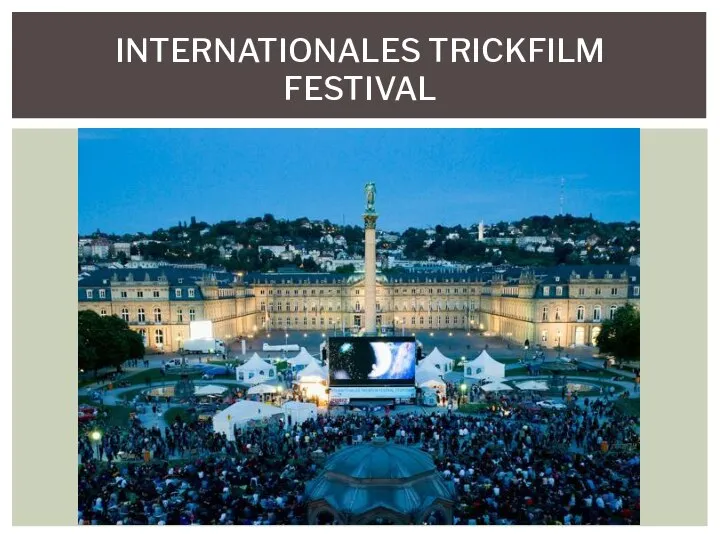 INTERNATIONALES TRICKFILM FESTIVAL