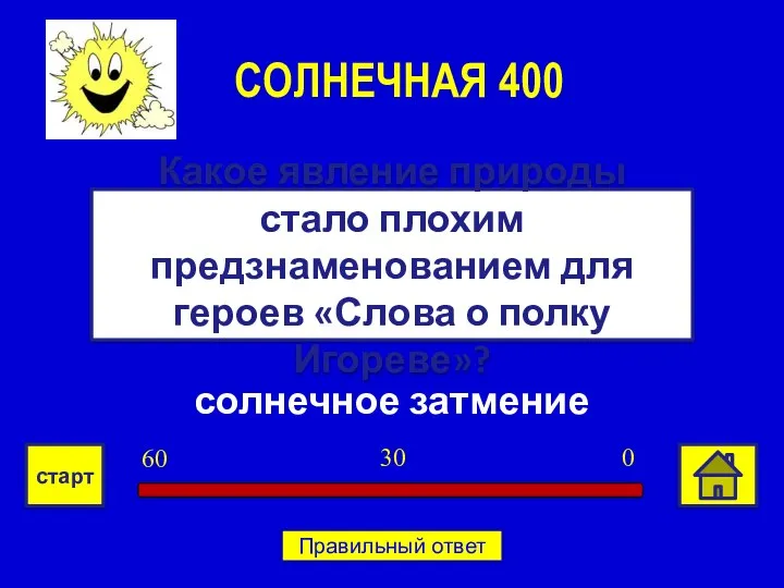 солнечное затмение Какое явление природы стало плохим предзнаменованием для героев «Слова