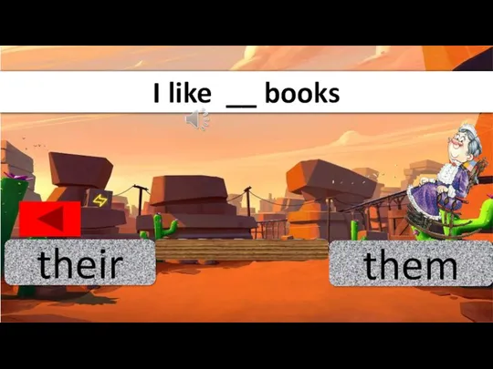 their them I like __ books