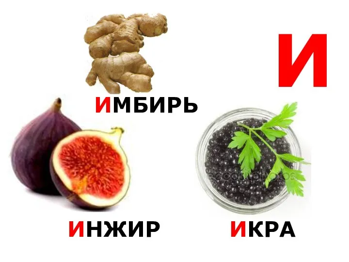 И ИМБИРЬ ИНЖИР ИКРА