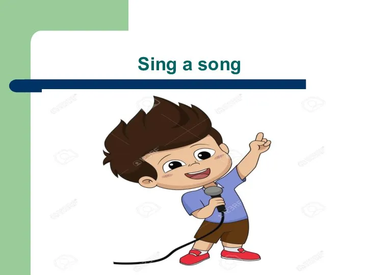 Sing a song