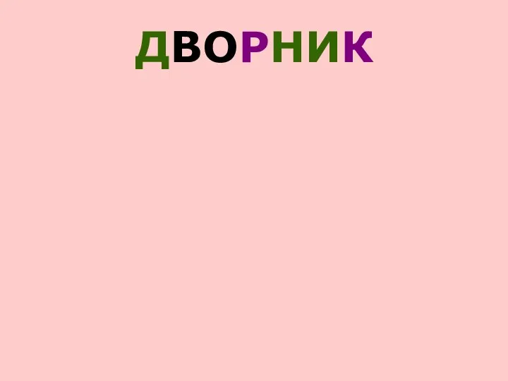 ДВОРНИК