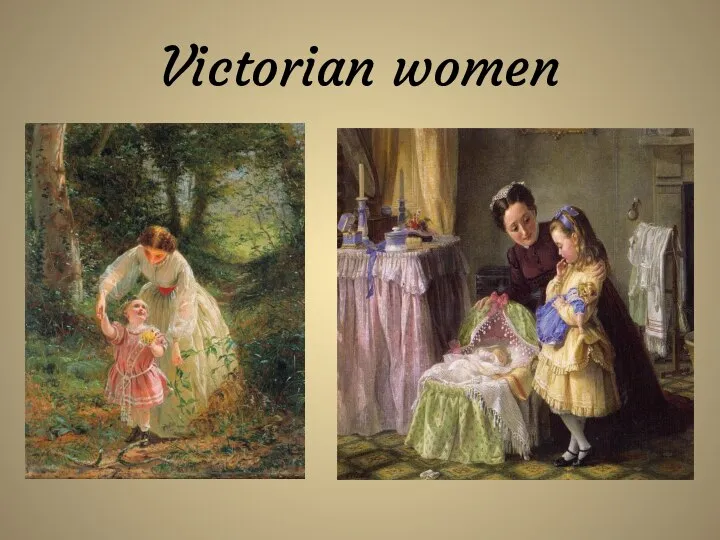 Victorian women