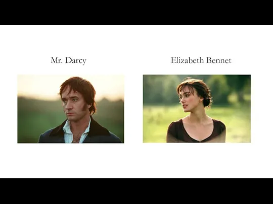 Mr. Darcy Elizabeth Bennet