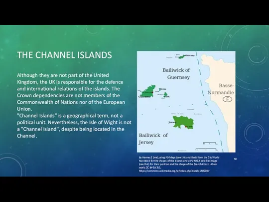 THE CHANNEL ISLANDS By Hannes2 (me),using PD Maps (see this and