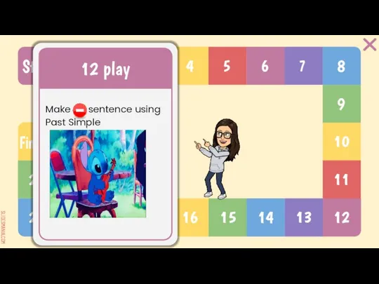 12 play Make sentence using Past Simple