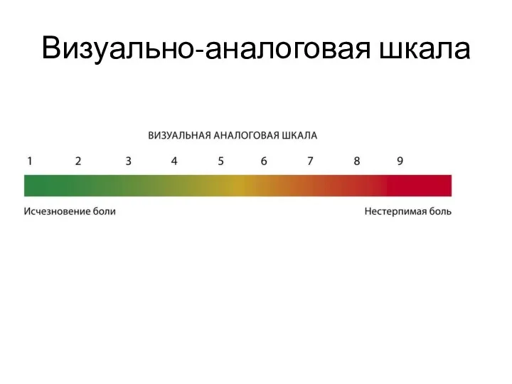 Визуально-аналоговая шкала