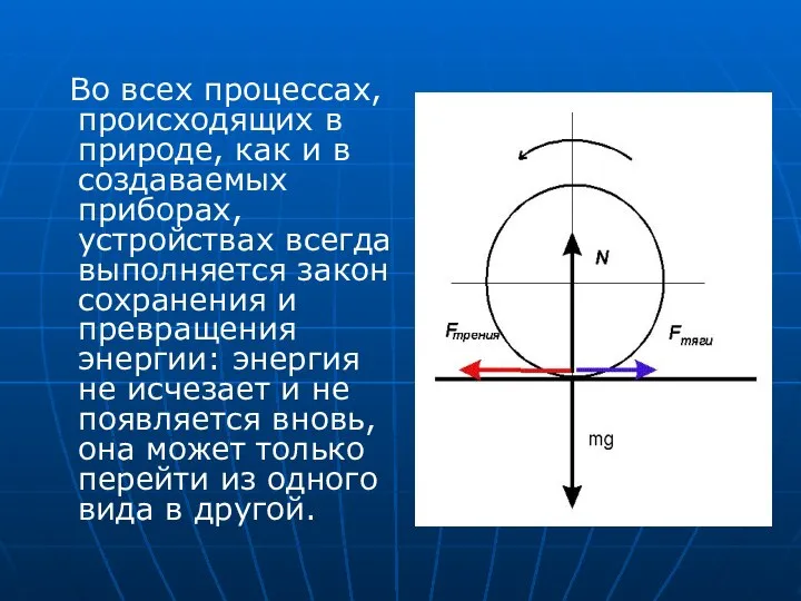 Во всех процессах, происходящих в природе, как и в создаваемых приборах,