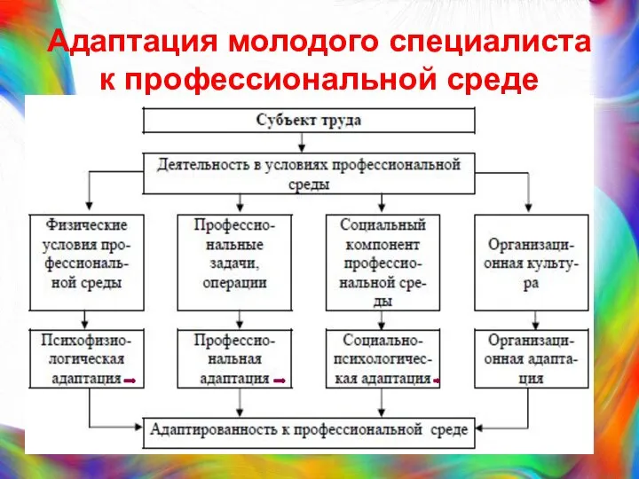 Адаптация молодого специалиста к профессиональной среде